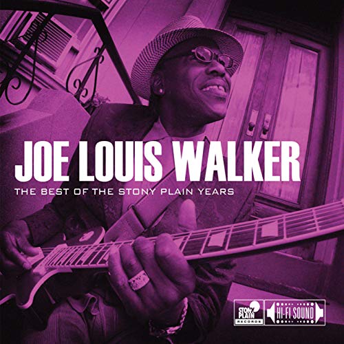 CD cover featuring Joe Louis Walker playing guitar, with purple tint and white text overlay.