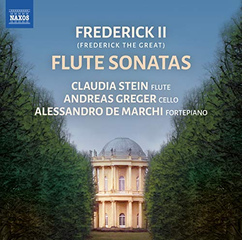"CD cover featuring a classical building surrounded by trees, with text overlay."