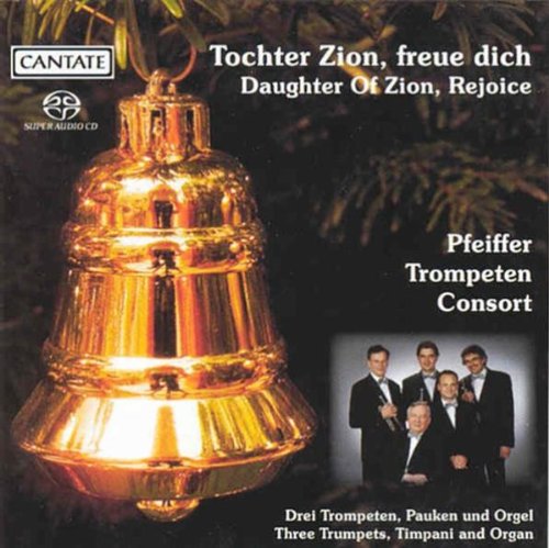 "CD cover featuring a golden bell and a group of formally dressed men."