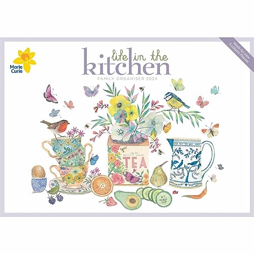 Marie Curie, Life In The Kitchen A4 Planner 2024