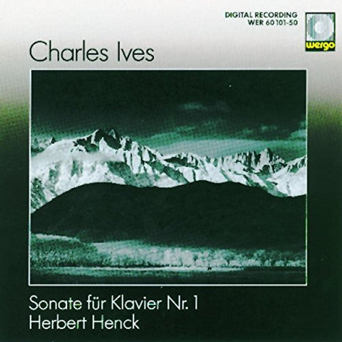 Henck - Ives: Piano Sonata No.1 [CD]