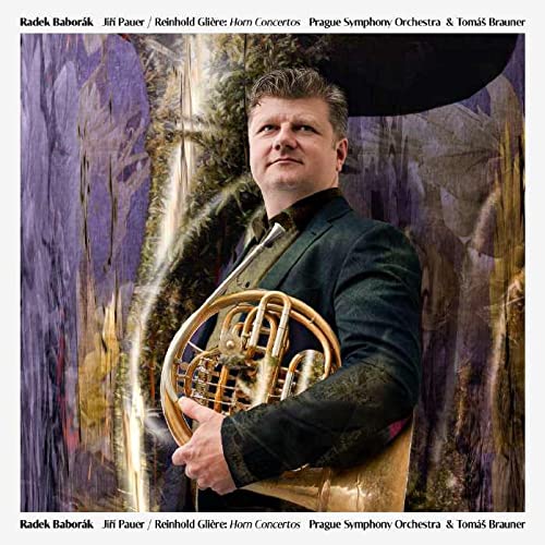 Radek Baborak Prague Symphony - Jiri Pauer/Rheingold Gliere Horn Concertos [CD]