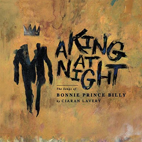 Vinyl album cover with silhouetted couple and crown, on a textured, orange-brown background.