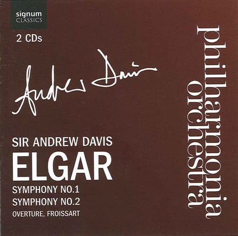 The Philharmonia Orchestra<br>sir Andrew Davis - Elgar: Symphonies 1 & 2, Froissart Ove. Op.19 (Philharmonia Orchestra/Davis) [CD]