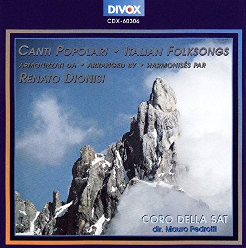 Coro Della Sat - VARIOUS:CANTI POPOLARI [CD]