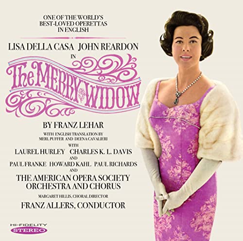 Lisa Della Casa John Reardon - The Merry Widow (In English) [CD]