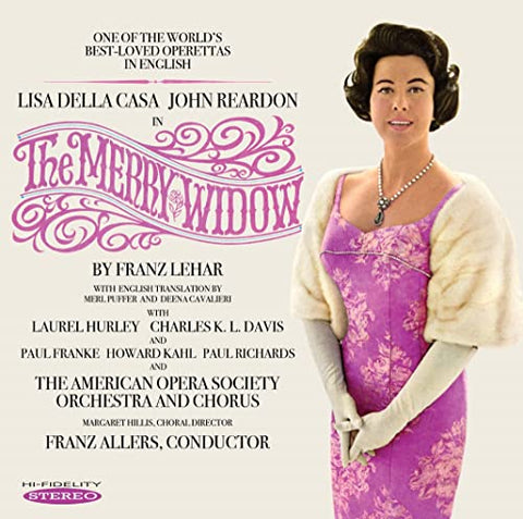 Lisa Della Casa  John Reardon - The Merry Widow (In English) [CD]