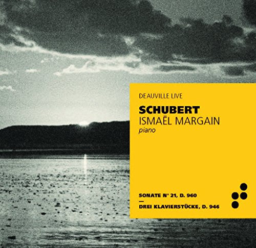 "CD cover with a black and white seascape and a yellow text box."