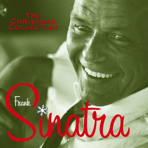 "CD cover with a smiling Frank Sinatra, 'The Christmas Collection' in red text."
