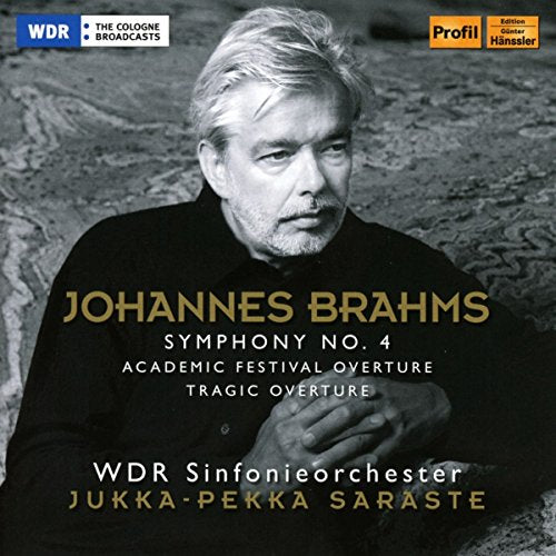Black and white CD cover featuring a man with clasped hands.