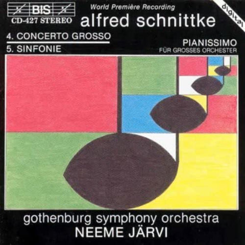 Gothenburg Sojarvi - Schnittke: Concerto Grosso No. 4 / Symphony No. 5, Pianissimo for Large Orchestra [CD]