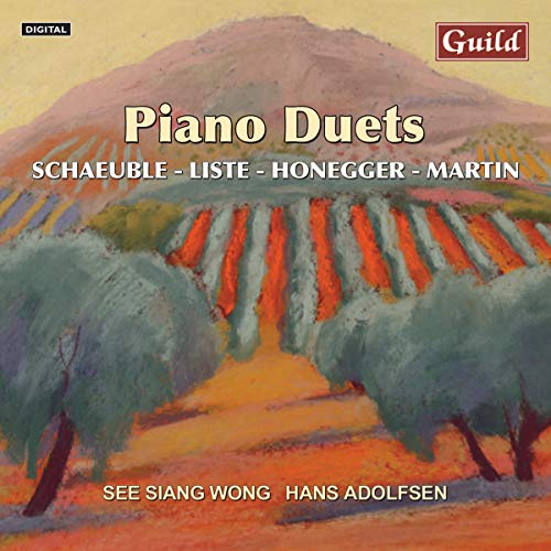 Siang Wong - Liste; Honegger; Schaeuble; Martin: Piano Duets [CD]