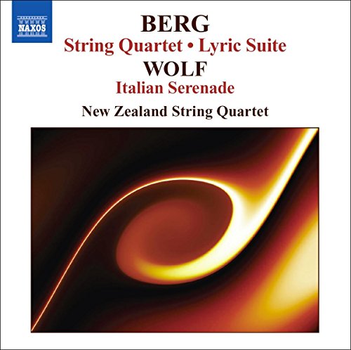 Album cover with abstract orange design on white background, featuring text and NAXOS logo.