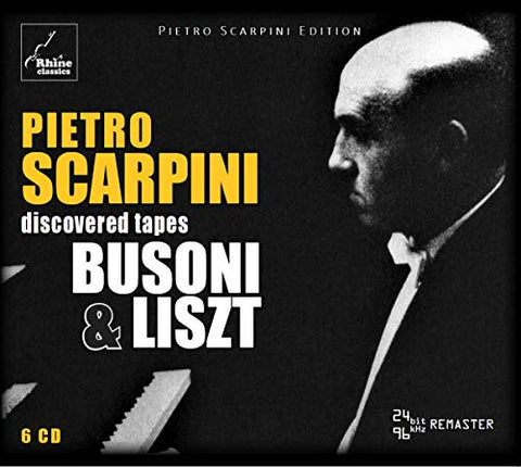 Scarpini  Pietro - Plays Busoni And Liszt [CD]