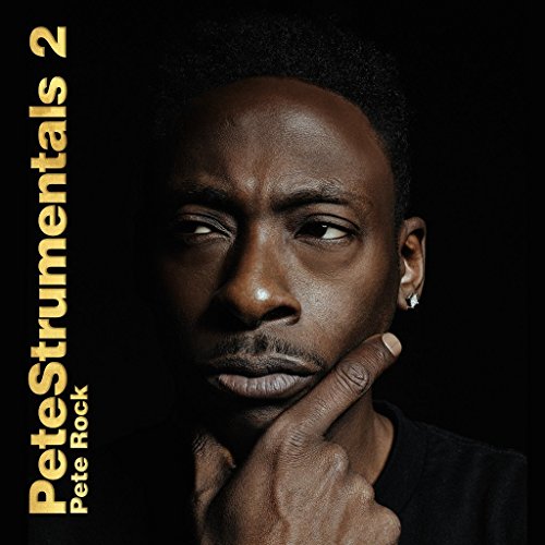 "CD cover with a man touching his chin, against a black background."