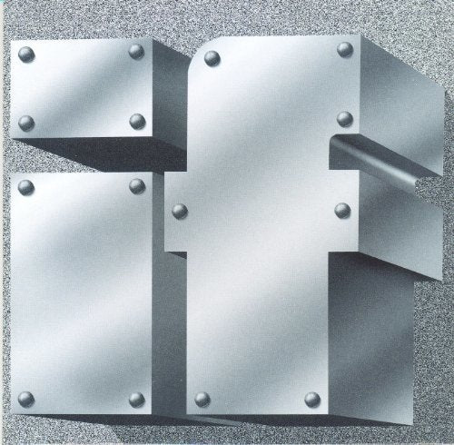 The image depicts a 3D metal sculpture of the word "if" on a grey background. For accessibility purposes, a suitable alt text could be: "Silver metal sculpture of the word 'if' with rivets."