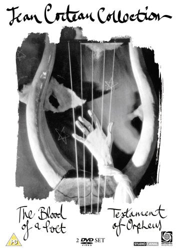 DVD cover featuring a black-and-white image of a harp with outstretched hands.