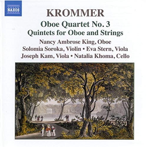 Kingsorokasternkamkhoma - Krommer: Oboe Quartet No.3 Quintets for Oboe and Strings [CD]