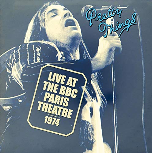 Vinyl album cover featuring a man singing into a microphone with text overlay.