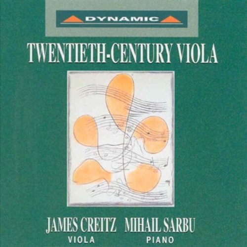 Creitz James Sarbu Mihail - Works For Viola And Piano [CD]