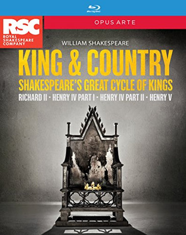 King And Country Box [Royal Shakespeare Company] [OPUS ARTE: BLU RAY] [Blu-ray] [Region Free] Blu-ray