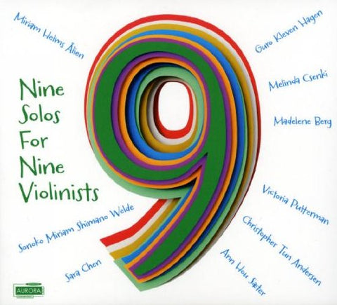 Hagen/chen/alien Etc - Nine Solos For Nine Violinists [CD]