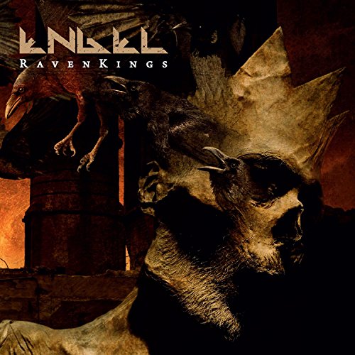 "Album cover featuring a crowned skull and ravens in a dark, gothic setting."