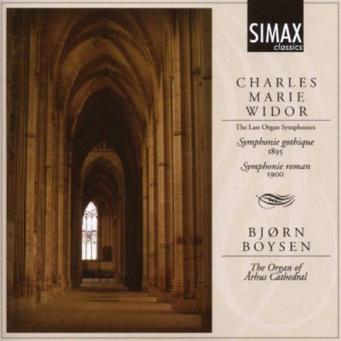 Boysen Bjorn - Widor - The Last Organ Symphonies [CD]