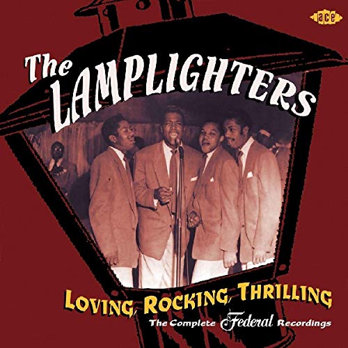 Album cover featuring The Lamplighters, a group of four men singing into a microphone.