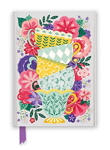Jenny Zemanek: Teacups (Foiled Journal) (Flame Tree Notebooks)