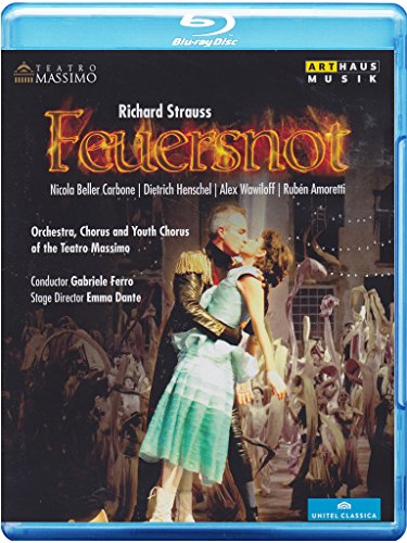 Blue-ray disc case cover featuring a man and woman in 18th-century attire.