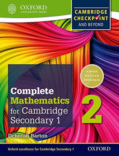 Complete mathematics for cambridge secondary 1 student book 2: for cambridge checkpoint and beyond