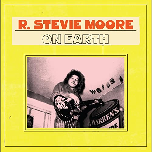 R. Stevie Moore - On Earth (Black/Baby Pink Splatter Vinyl) [VINYL]