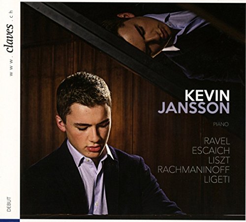 "CD cover featuring a man playing piano, with his reflection in a mirror."