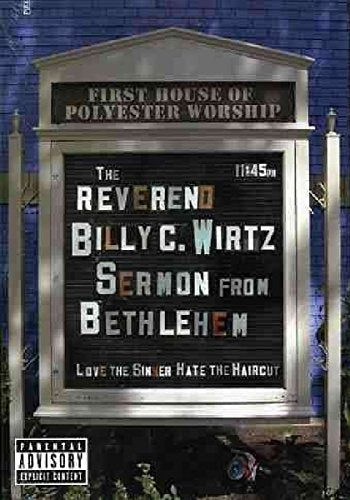 DVD cover featuring a church sign with sermon details on a blue brick wall.