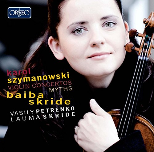 CD cover featuring a woman holding a violin, with text overlay listing artist and album details.