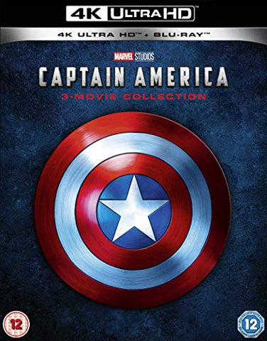 Marvel Studios Captain America 4k Uhd Trilogy [BLU-RAY]