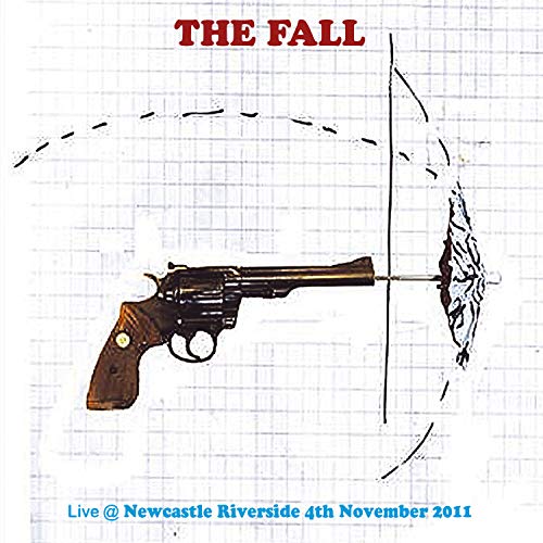 Album cover featuring a revolver shooting a leaf on graph paper background.