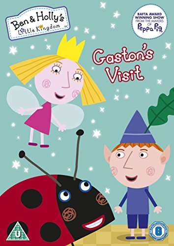"Ben and Holly's Little Kingdom DVD cover featuring cartoon fairy, boy, and ladybug characters."