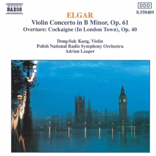 Kang:Pnr - ELGAR: Violin Concerto / Cockaigne Overture [CD]