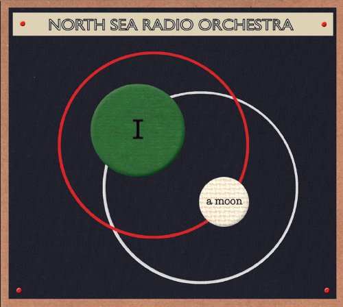 A CD cover featuring a green and white planet illustration on a black background.