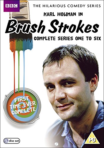 DVD cover featuring Karl Howman's face and a paintbrush with colorful drips.