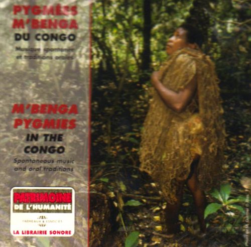 "CD cover with a person in a forest, wearing a brown, fringed garment."