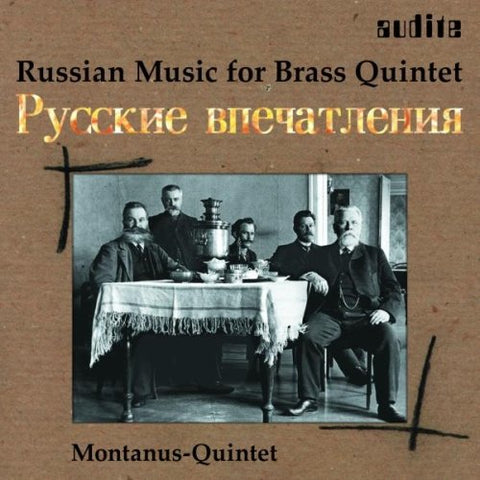 Montanus-quintett - Russian Music for Brass Quintet (Montamus Quintet) [CD]