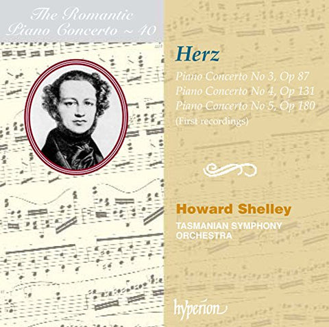 Howard Shelley; Howard Shelley - The Romantic Piano Concerto, Vol. 40 Herz 3, 4 & 5 [CD]