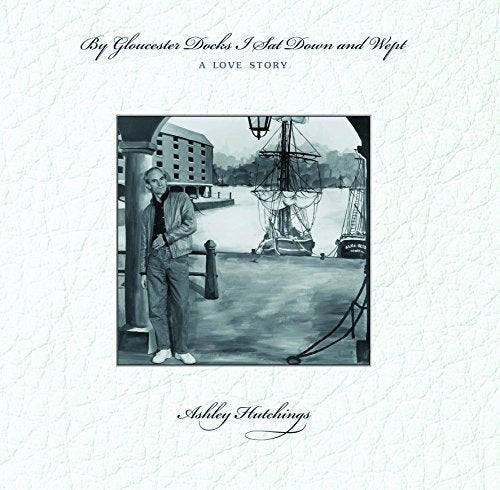 The vinyl album cover features a black-and-white dock scene with a man leaning.