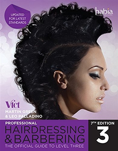 Book cover featuring a woman with curly hair, purple background, and "habia" logo.