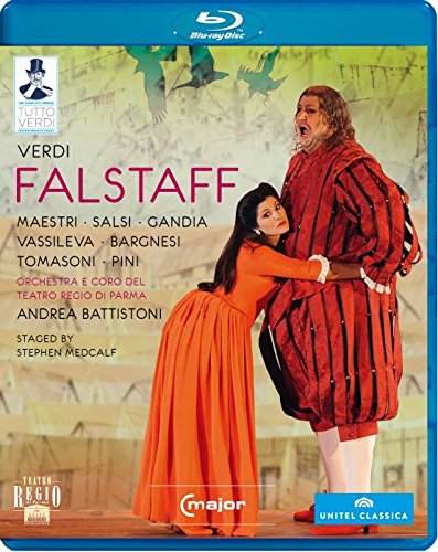 Blue-ray case cover featuring a man and woman in 18th-century attire.
