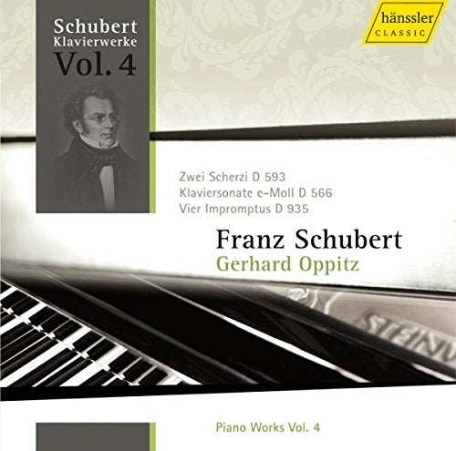 Gerhard Oppitz - Schubert - Piano Works Volume 4 [CD]