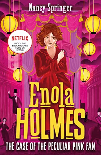 Book with pink and cream colors, featuring a young woman in a hat on cover.